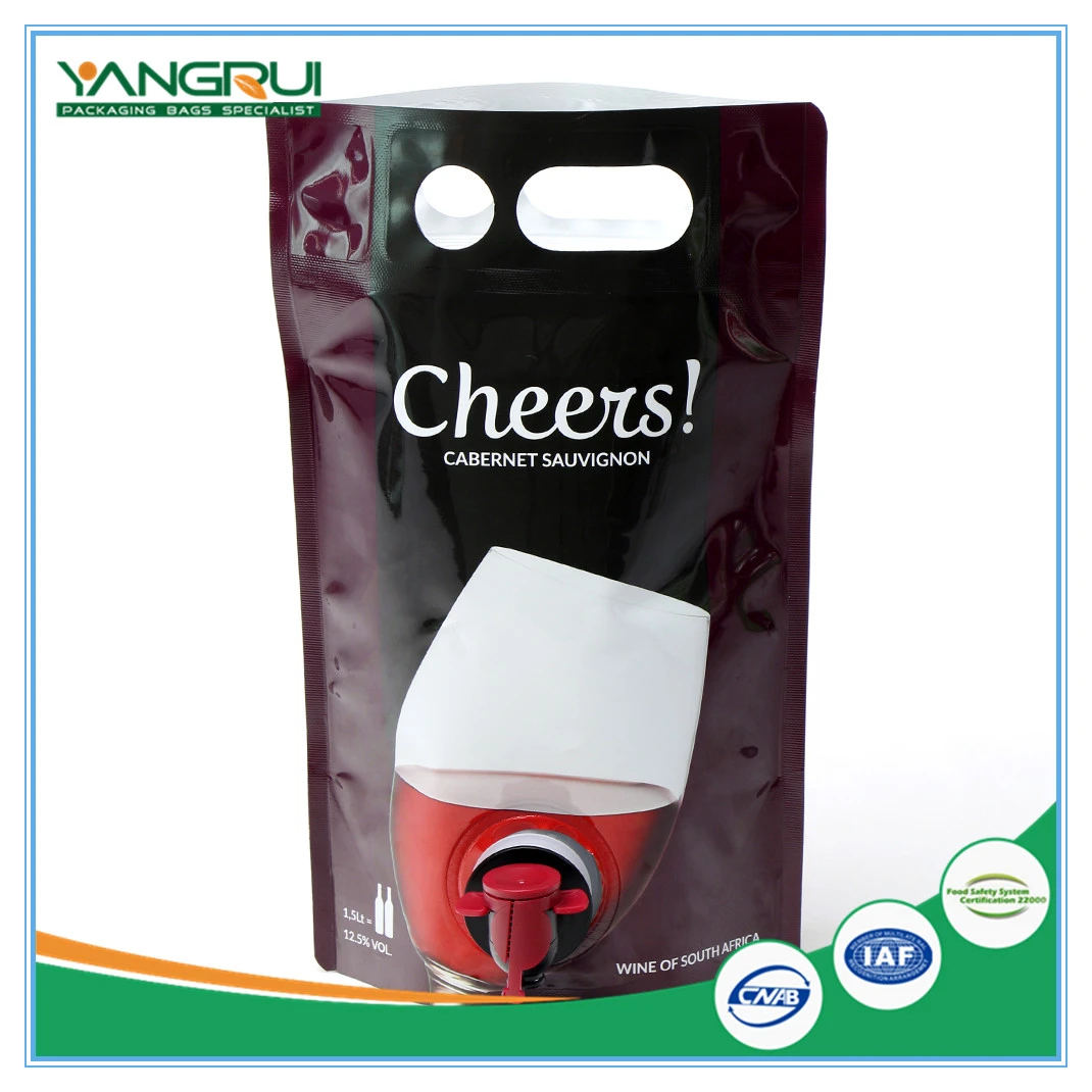 Spout Bag Aluninum Foil Wine Bag
