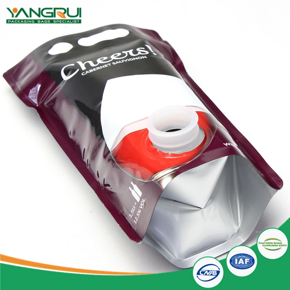 Spout Bag Aluninum Foil Wine Bag Spout Bag Aluninum Foil Wine Bag