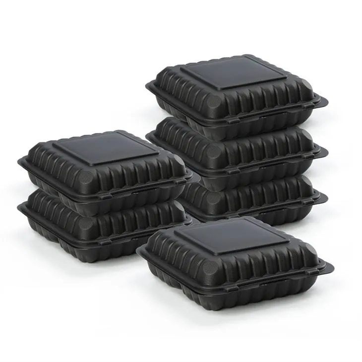 Kvaliteetsed mikrolaineahjuga 9x9x3-tollised kaasavõetavad korduvkasutatavad toiduhoidjad Bento Box ühekordsed sööginõud