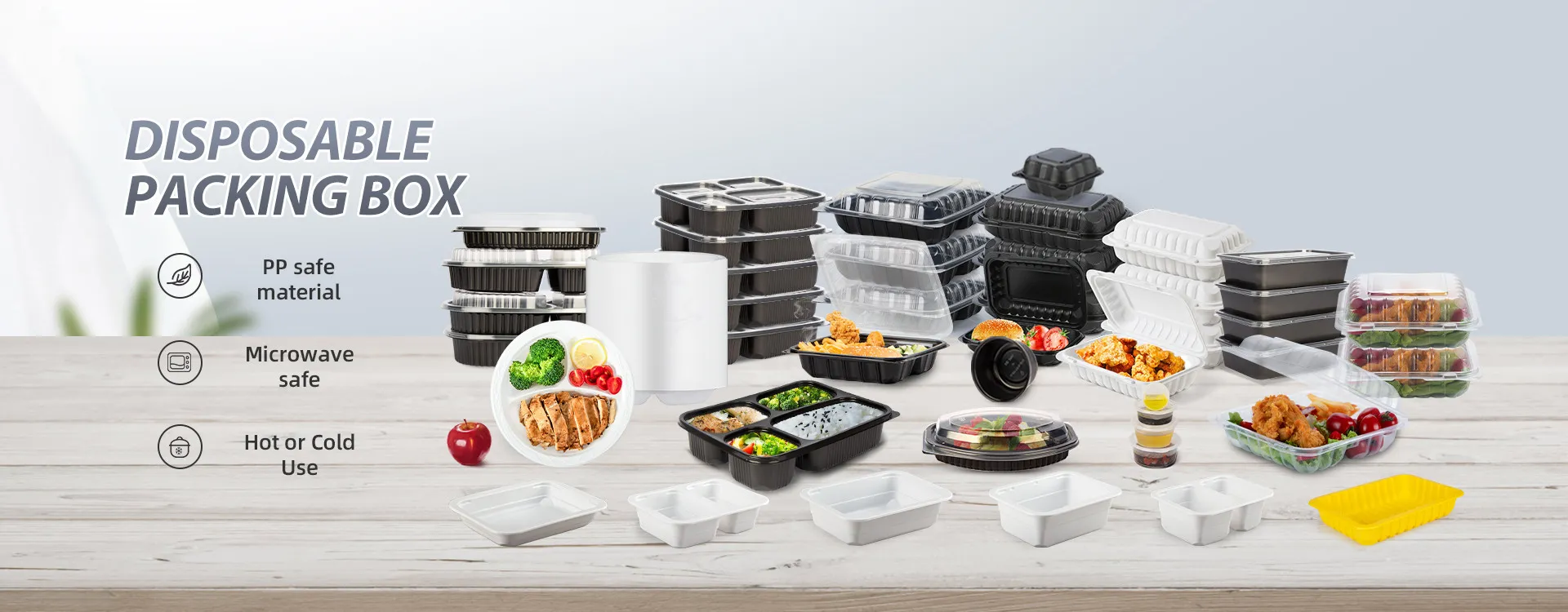 disposable food container