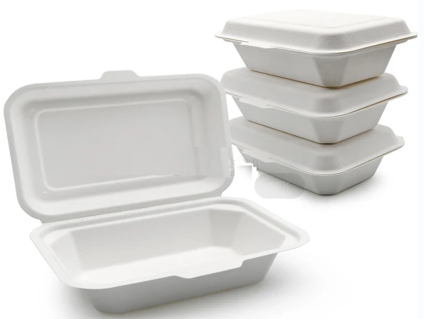 Bagasse To Go konteinerid kaanega