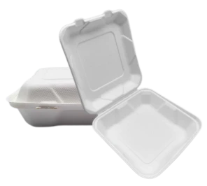 8-tollised Bagasse To Go toidukonteinerid