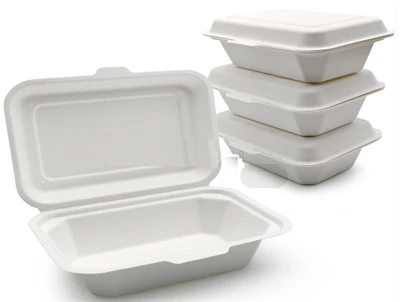 Bagasse To Go konteinerid kaanega