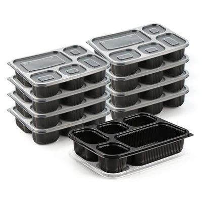 Bento Box 5 kambriga ühekordne