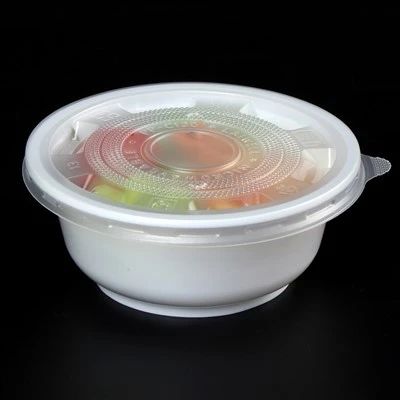 Plastikust ümmargused toiduainete säilitusmahutid