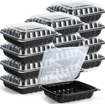 Plastikust toidukonteiner 3 kambriga