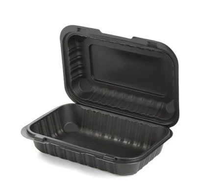 Mustvalge 9x6 tolline toidukarp