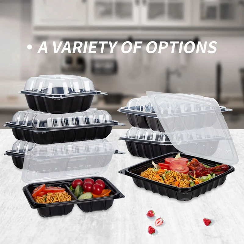 Plastic containers takeout