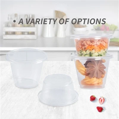 Delis Food Plastic Round Bowl Delis Food Plastic Round Bowl